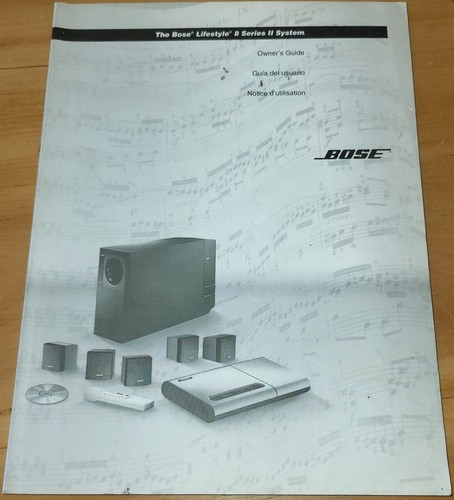 Bose lifestyle series ii - bose, 8